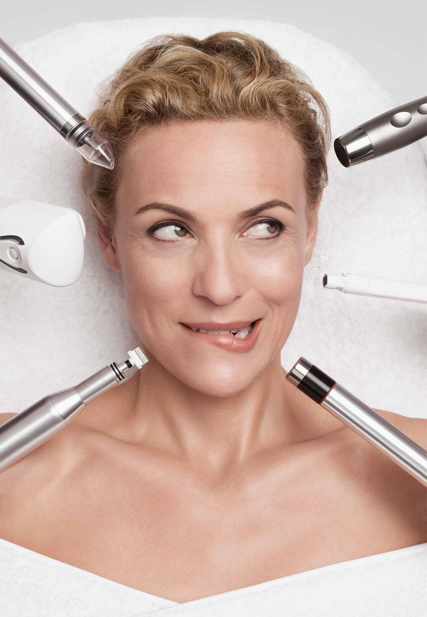 Hautstraffung durch Microneedling<br />
